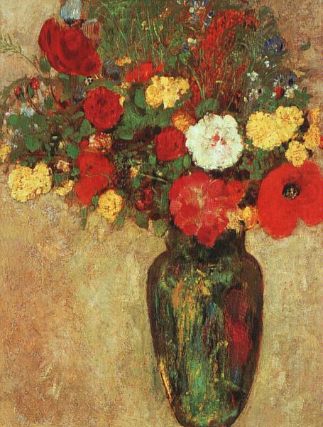 Odilon Redon Vase with Flowers china oil painting image